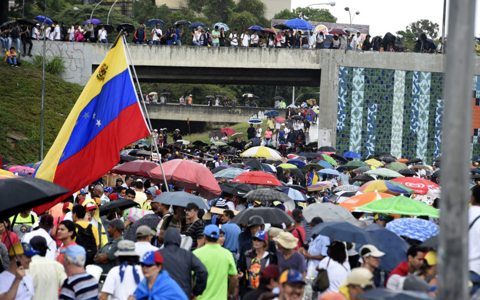 VENEZUELA-CRISIS-OPPOSITION-PROTEST