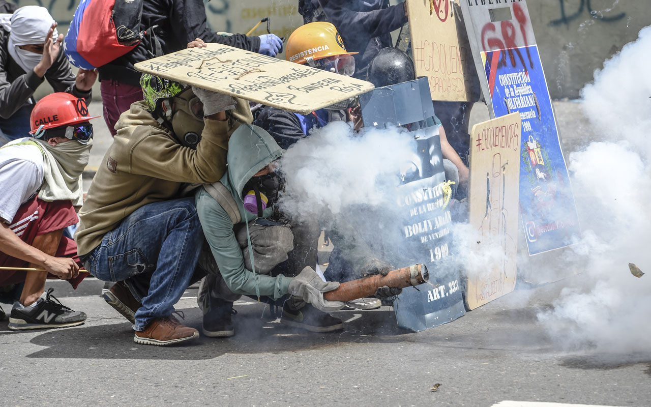 VENEZUELA-CRISIS-OPPOSITION-PROTEST