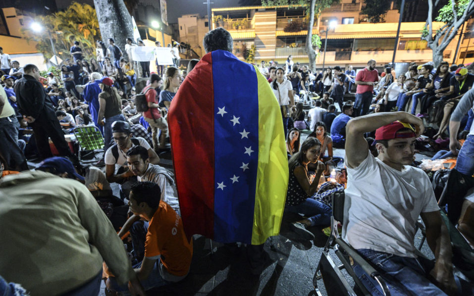 VENEZUELA-CRISIS-PROTEST-VICTIM-MARCH