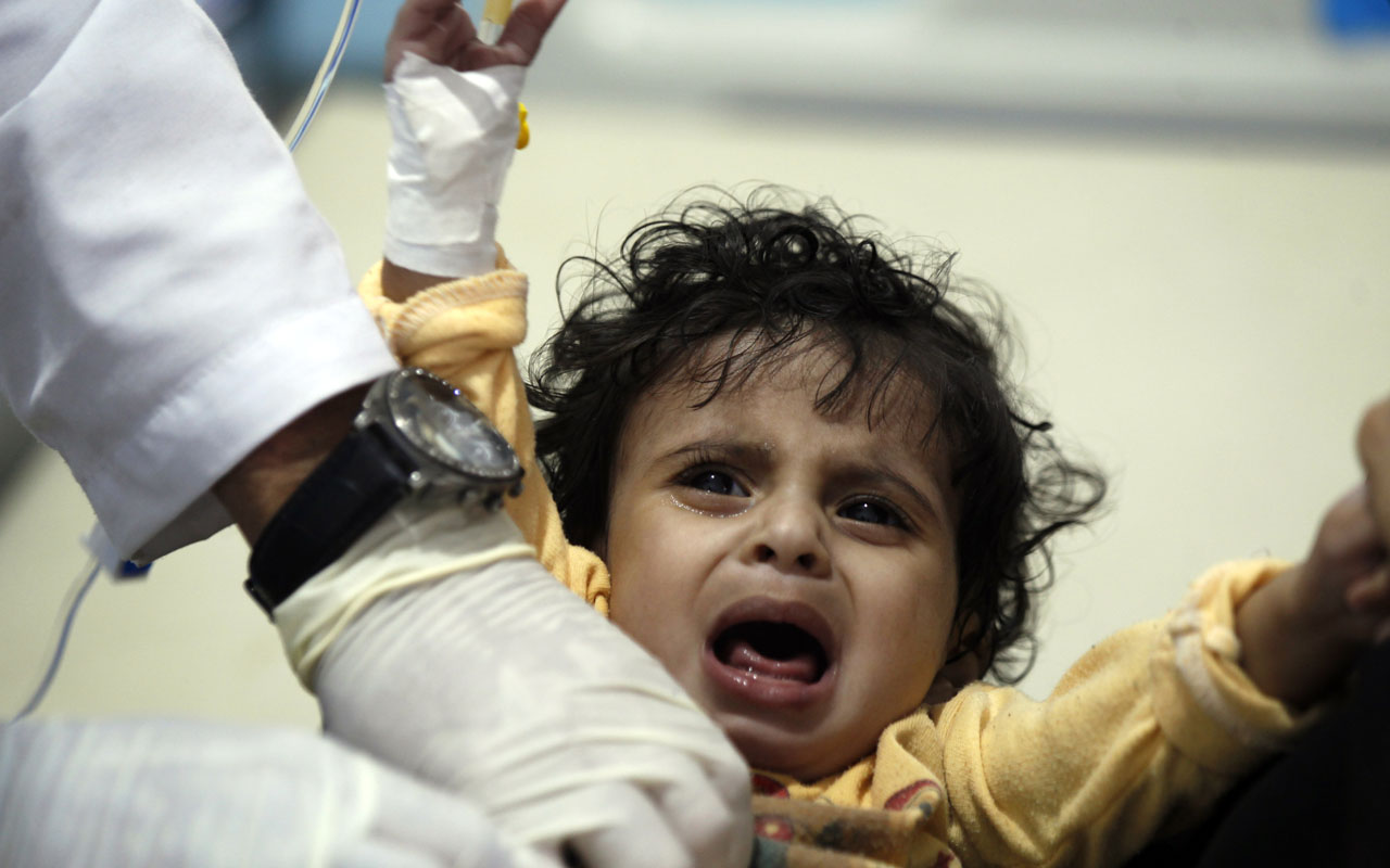 YEMEN-CONFLICT-HEALTH-CHOLERA