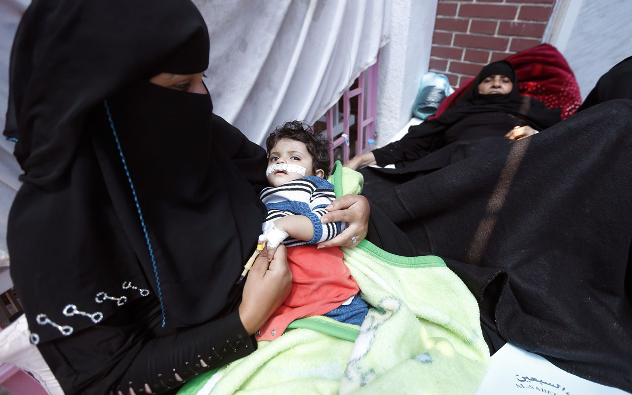 YEMEN-CONFLICT-HEALTH-CHOLERA