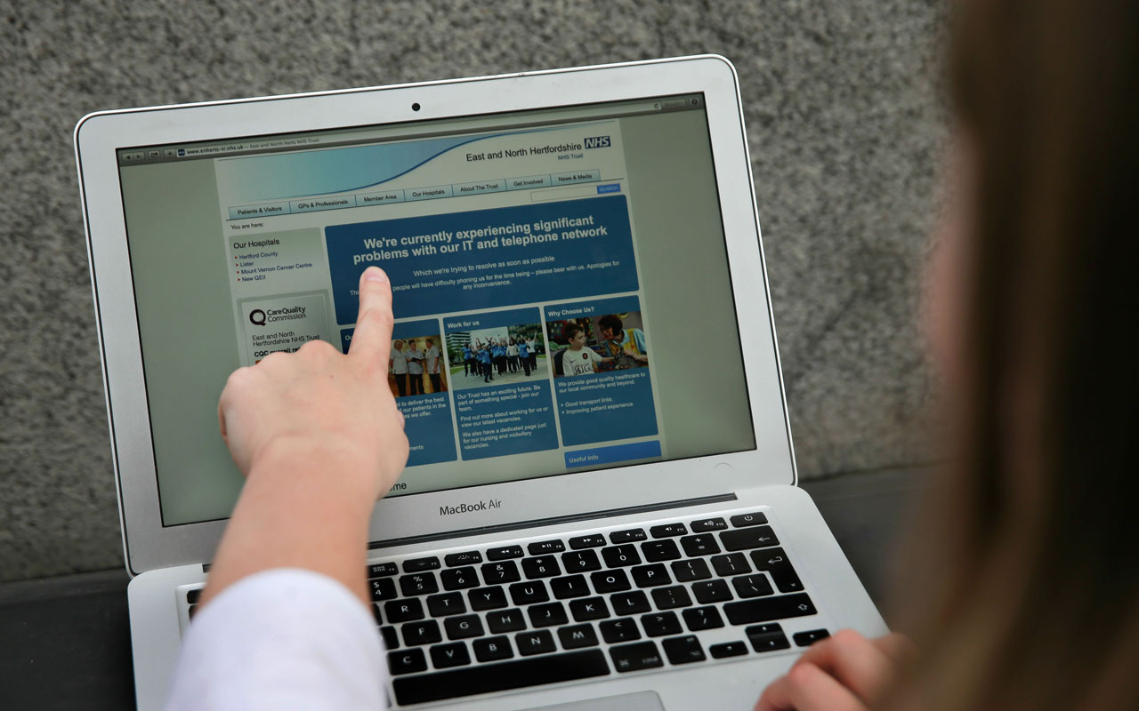 BRITAIN-HEALTH-CYBER ATTACK