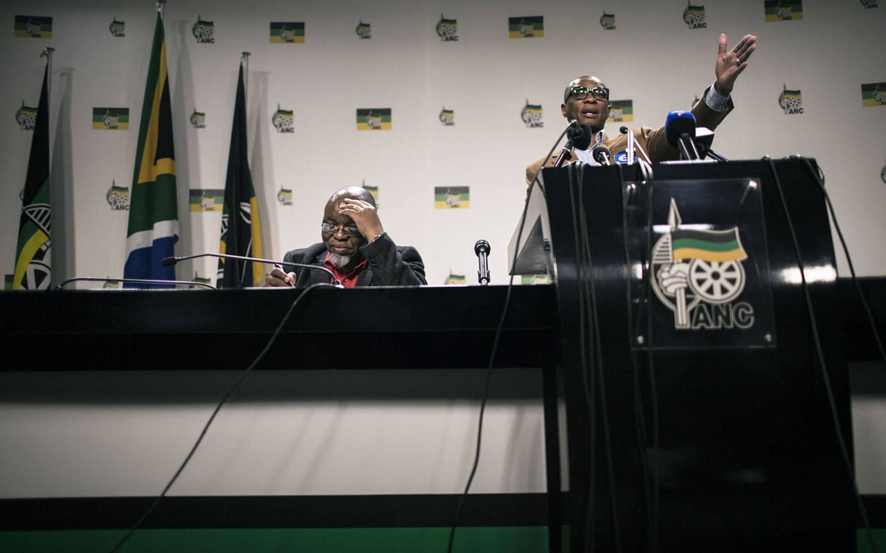 SAFRICA-POLITICS-PARTIES-ANC-PRESSER