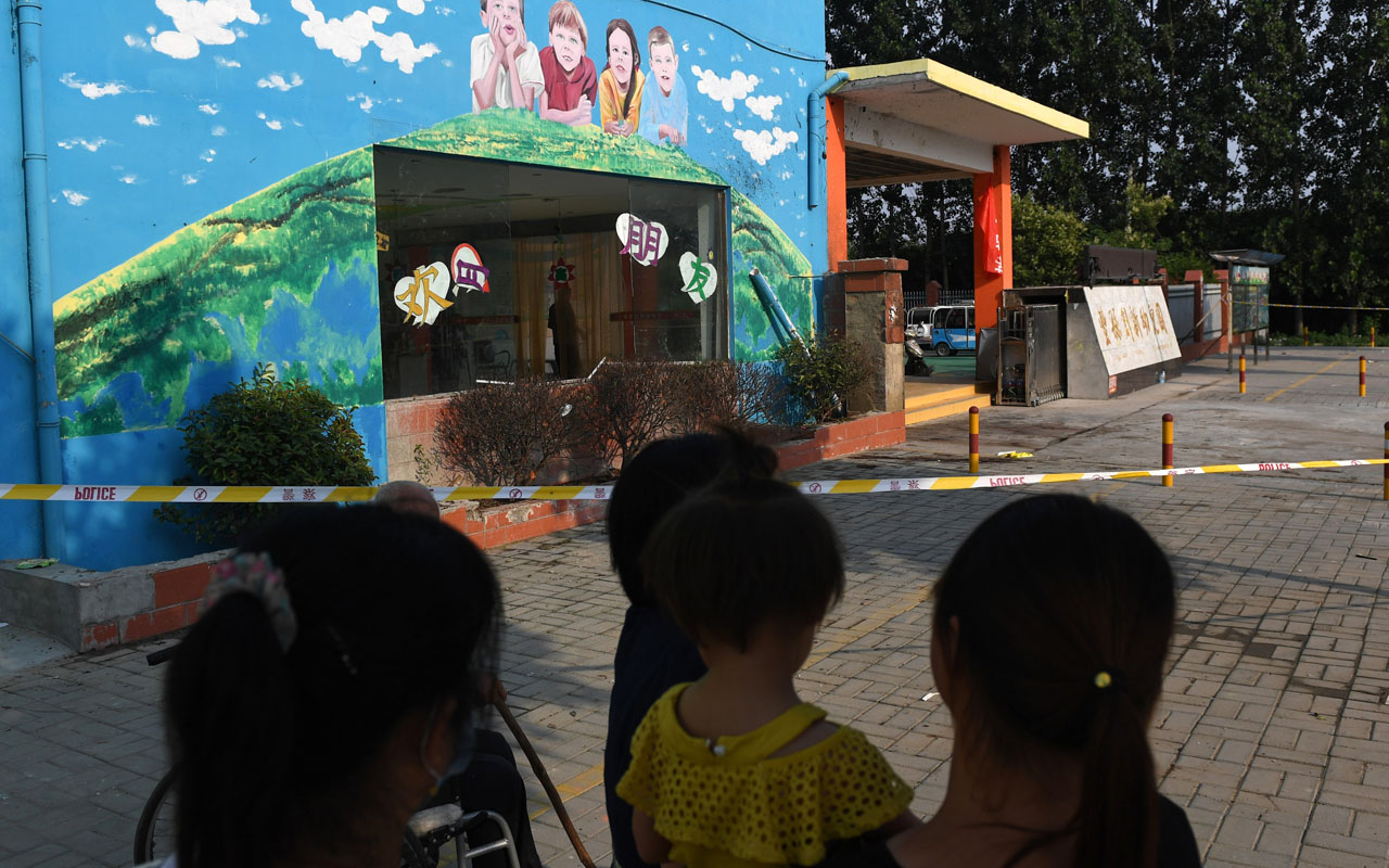 CHINA-BLAST-KINDERGARTEN