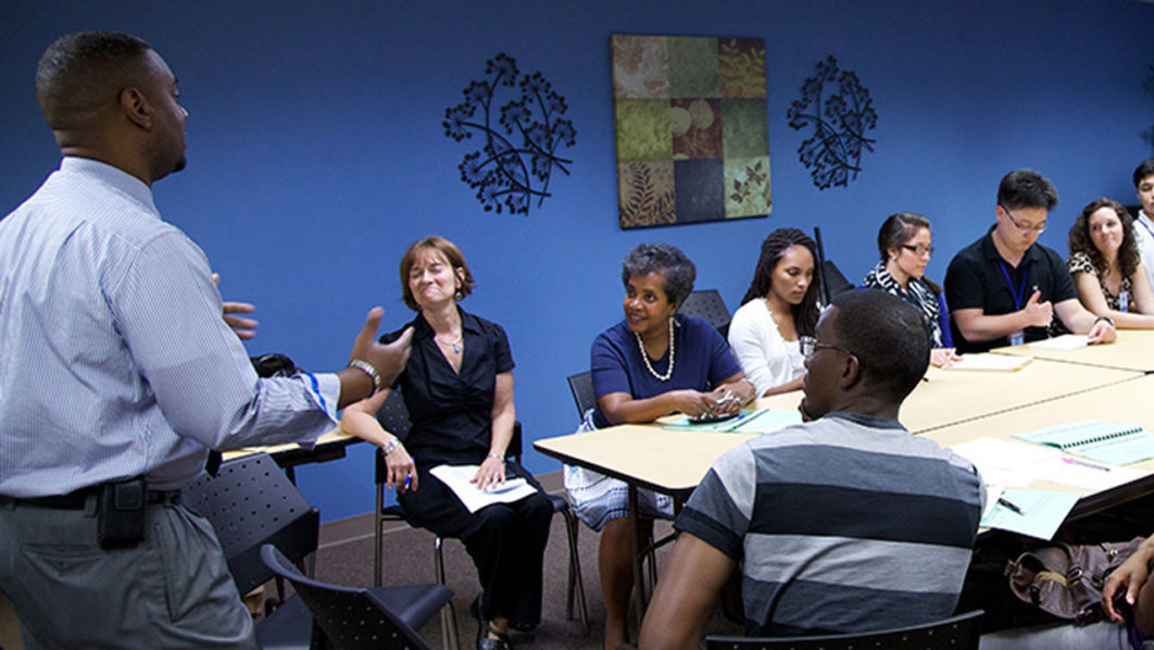 Parents-and-staff-communicate-at-ELLRC-meeting