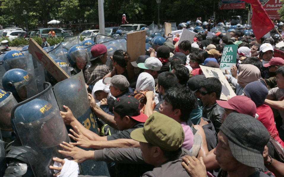 PHILIPPINES-INDEPENDENCE-ANNIVERSARY-PROTEST
