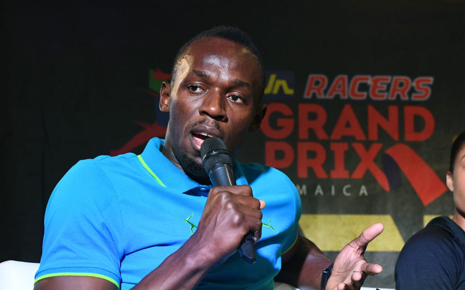 Features on sprinter Usain Bolt