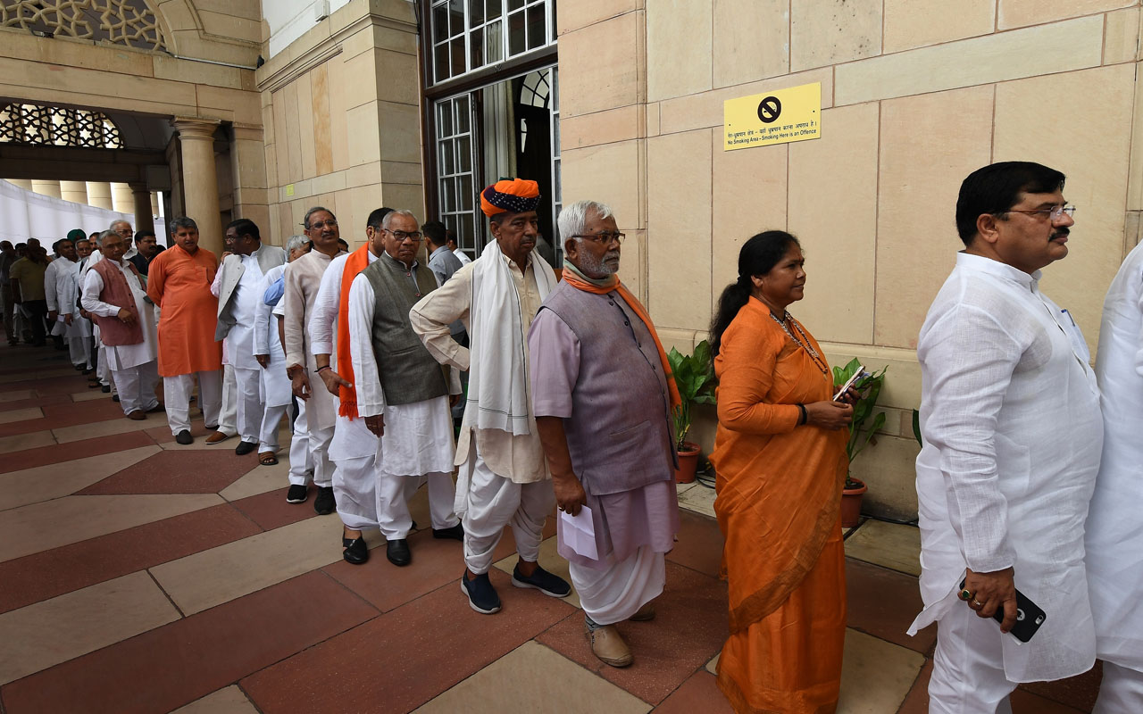 INDIA-POLITICS-PARLIAMENT-PRESIDENT-ELECTION