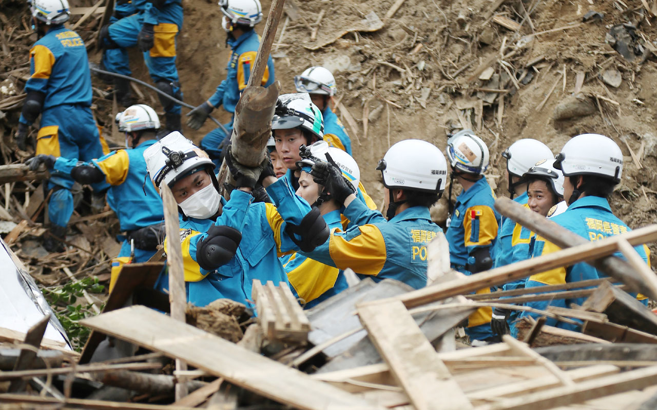 JAPAN-WEATHER-FLOOD