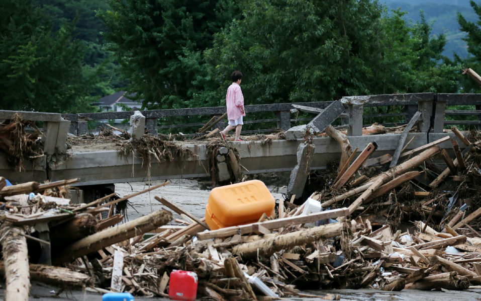 JAPAN-WEATHER-FLOOD