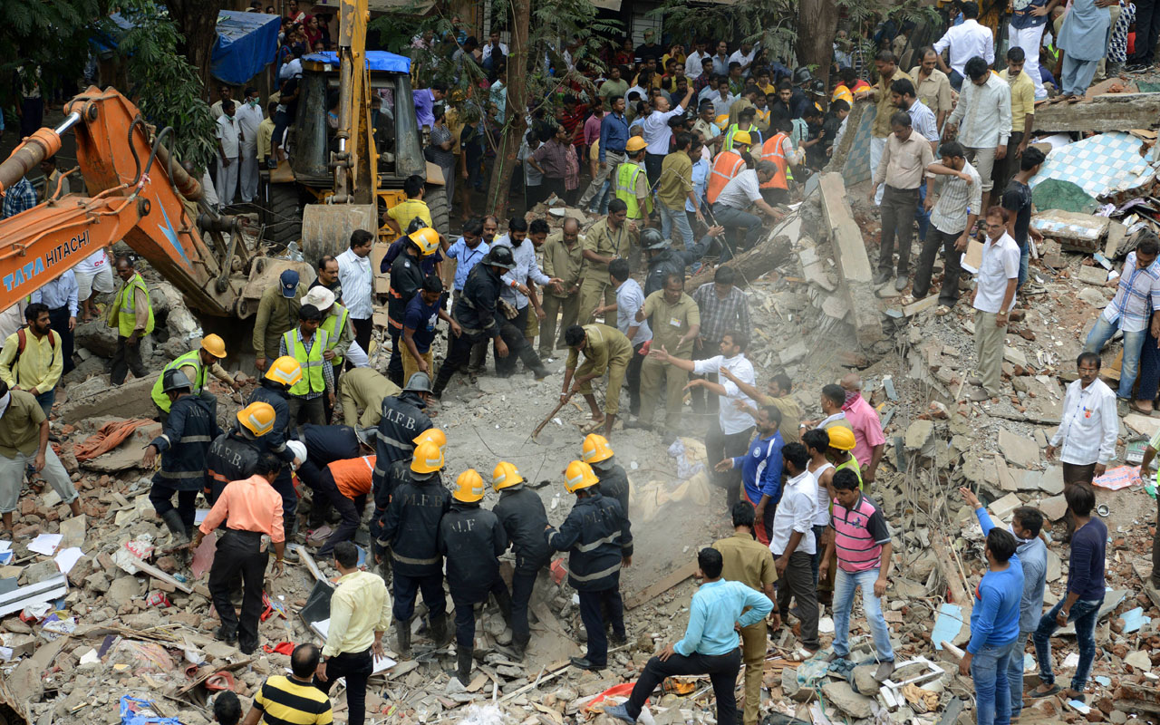 INDIA-ACCIDENT-BUILDING