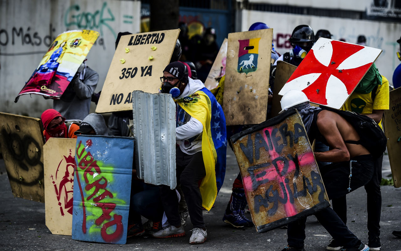 VENEZUELA-CRISIS-OPPOSITION-PROTEST