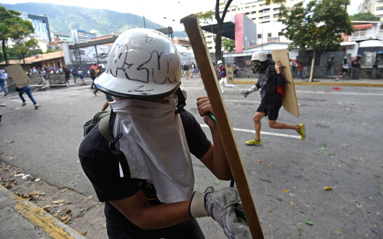 VENEZUELA-CRISIS-OPPOSITION-STRIKE