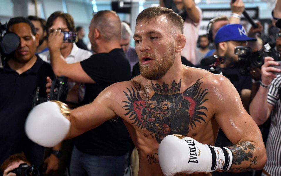 Conor McGregor Media Workout