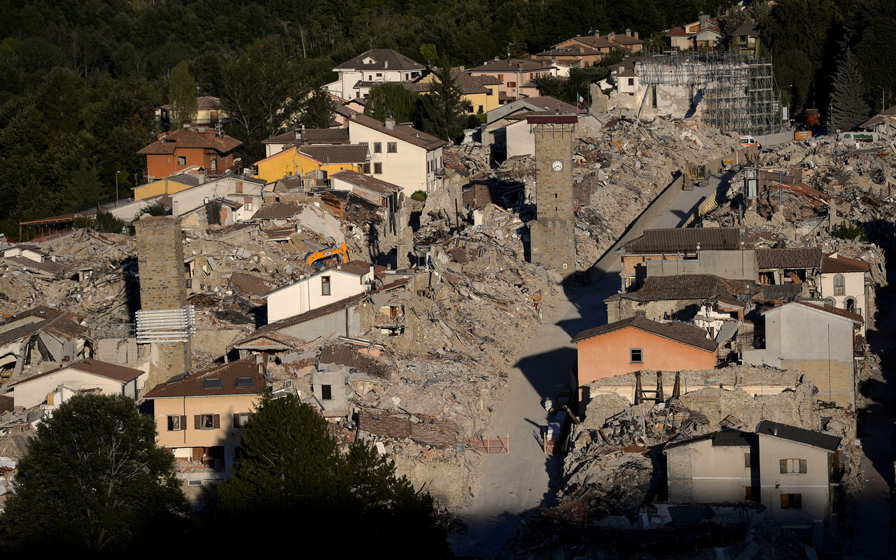 ITALY-QUAKE-AMATRICE-ANNIVERSARY