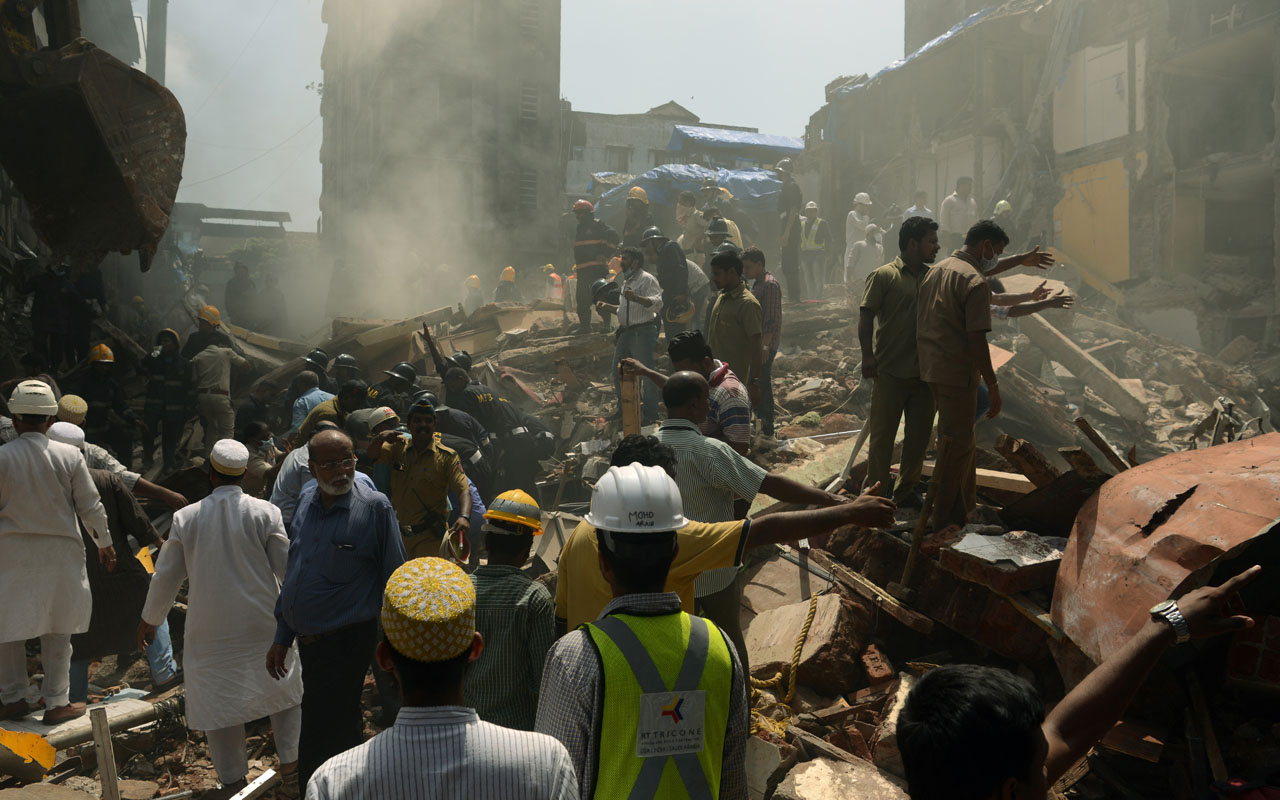 INDIA-ACCIDENT-BUILDING
