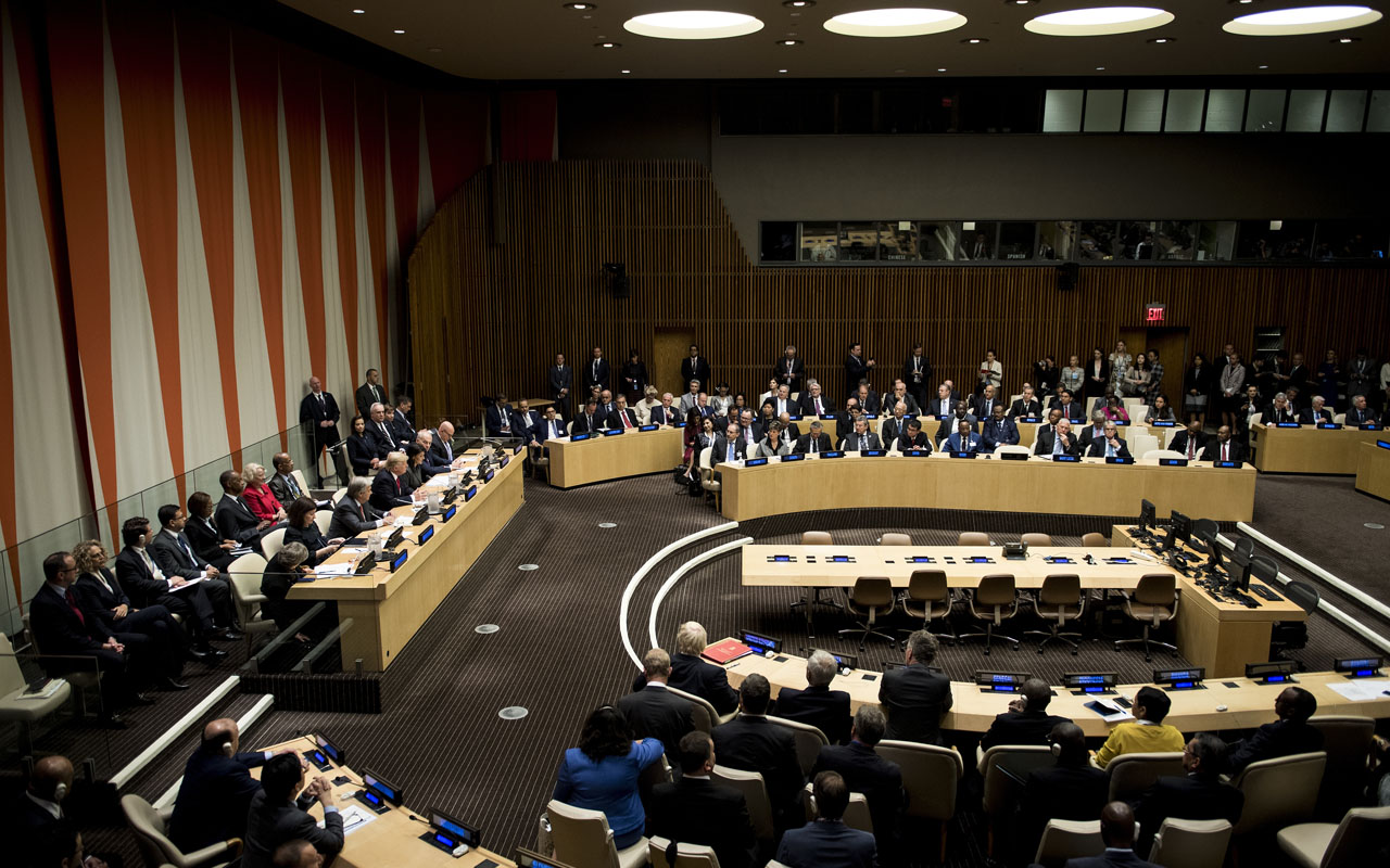 US President Donald Trump attends United National General Assembly (UNGA)