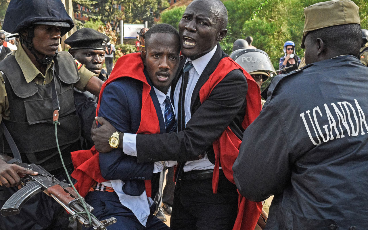 UGANDA-POLITICS-CONSTITUTION-DEMO