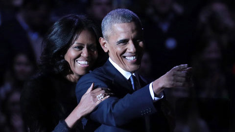US President Barack Obama delivers his farewell address