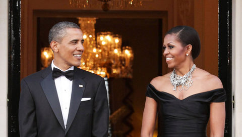 Barack and Michelle Obama Bid Farewell to Queen Elizabeth II