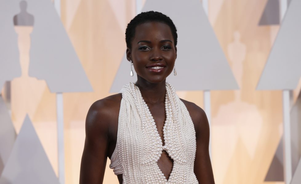 File photo of actress Lupita Nyong’o arriving at the 87th Academy Awards in Hollywood