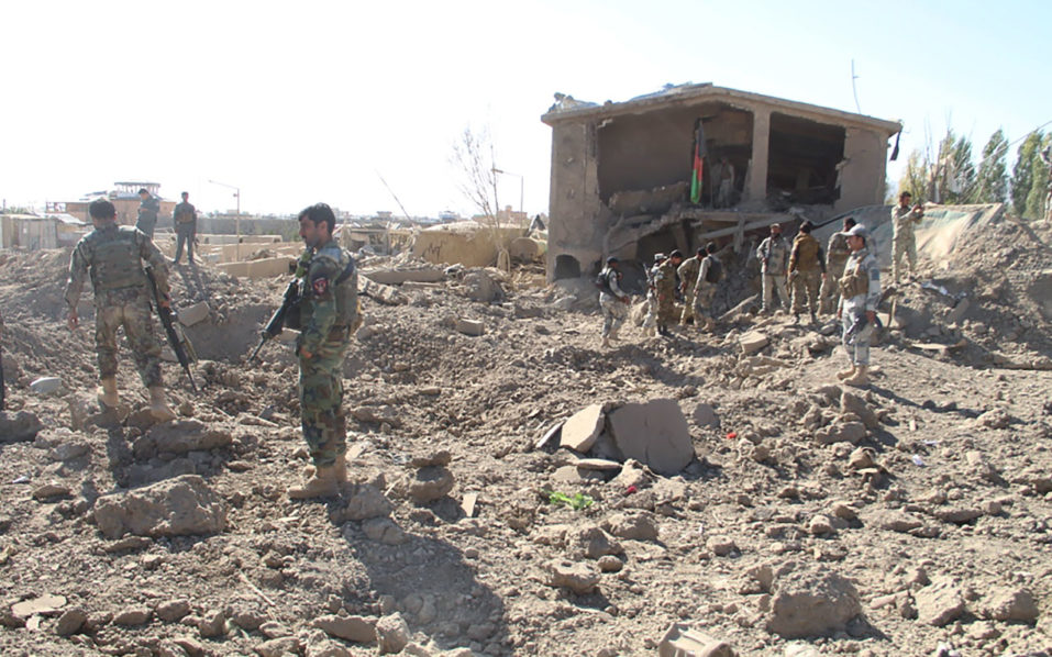 AFGHANISTAN-UNREST-POLICE
