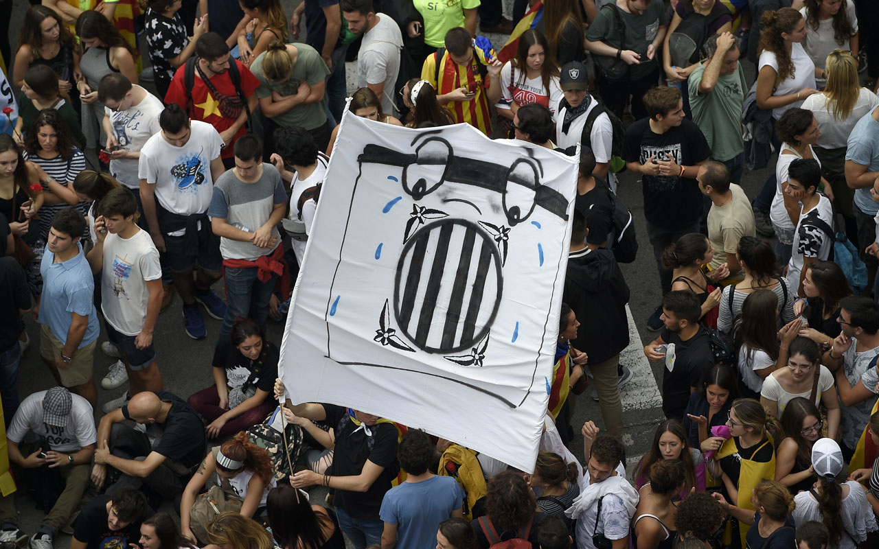 SPAIN-CATALONIA-POLITICS-INDEPENDENCE-STRIKE