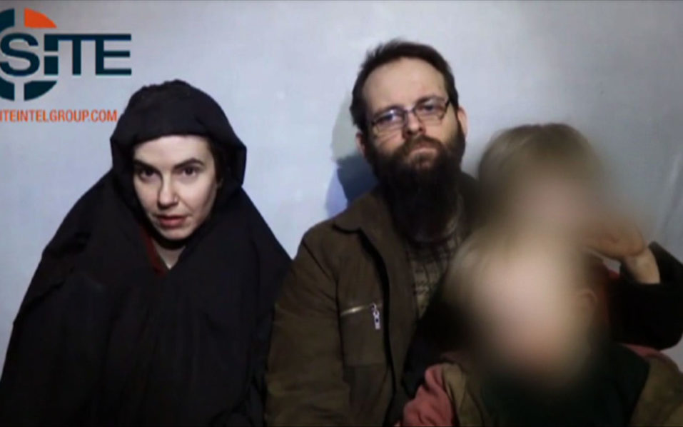 Family freed from Taliban captivity arrive in Canad