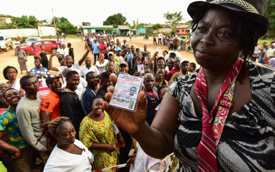 LIBERIA-POLITICS-VOTE