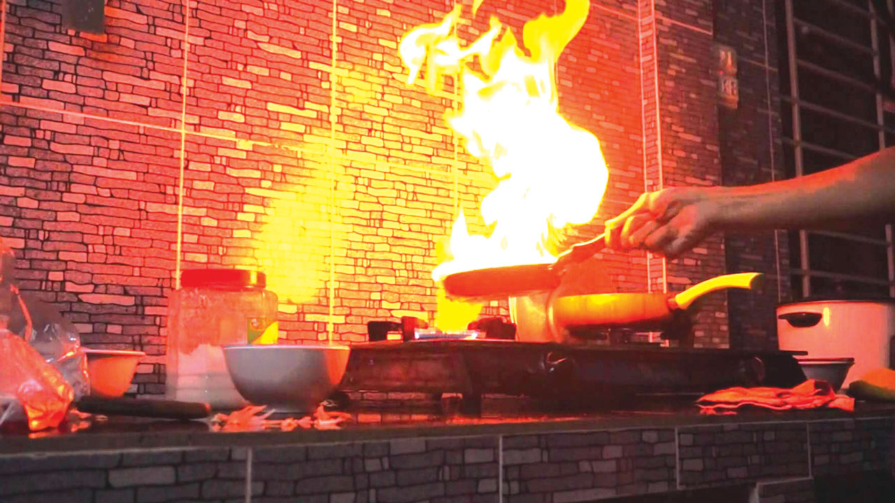 Cooking-GAS-FIRE