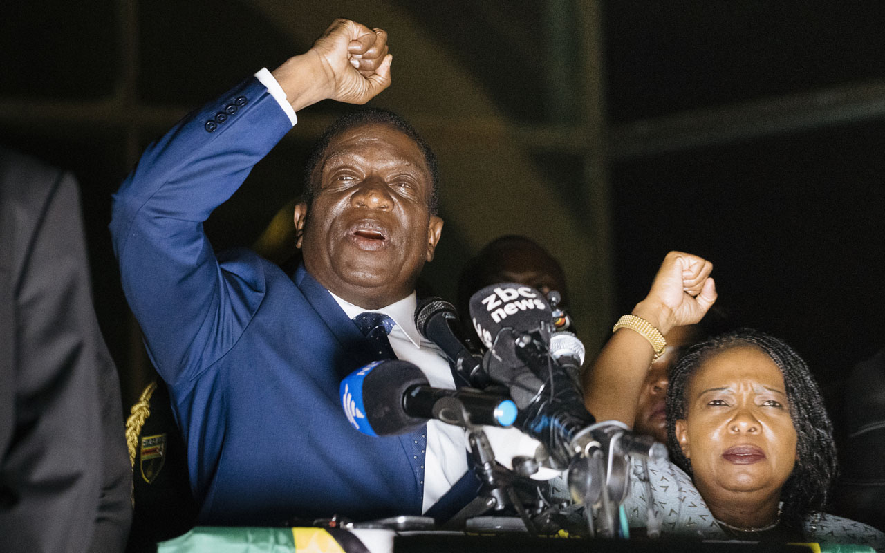 ZIMBABWE-POLITICS-MNANGAGWA