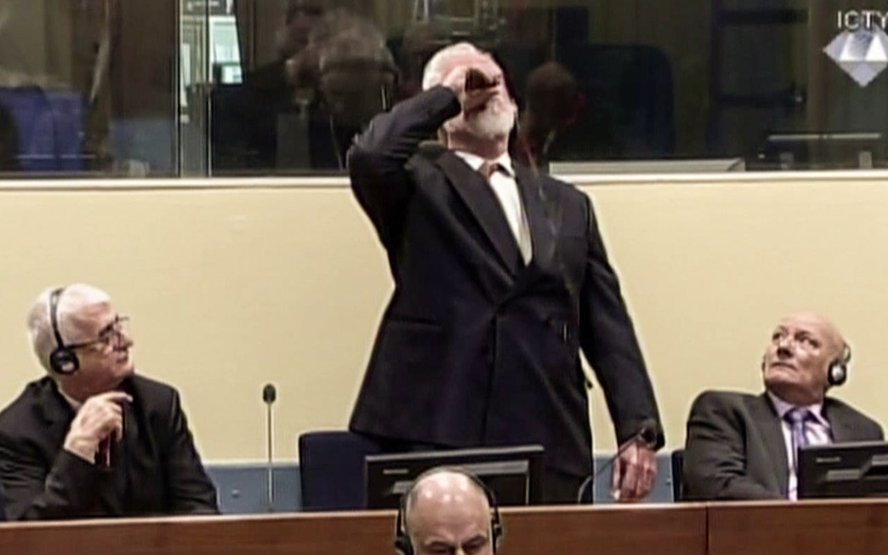 NETHERLANDS-SERBIA-BOSNIA-CROATIA-WARCRIMES-TRIAL-POISON
