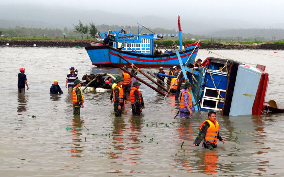 VIETNAM-WEATHER-TYPHOON