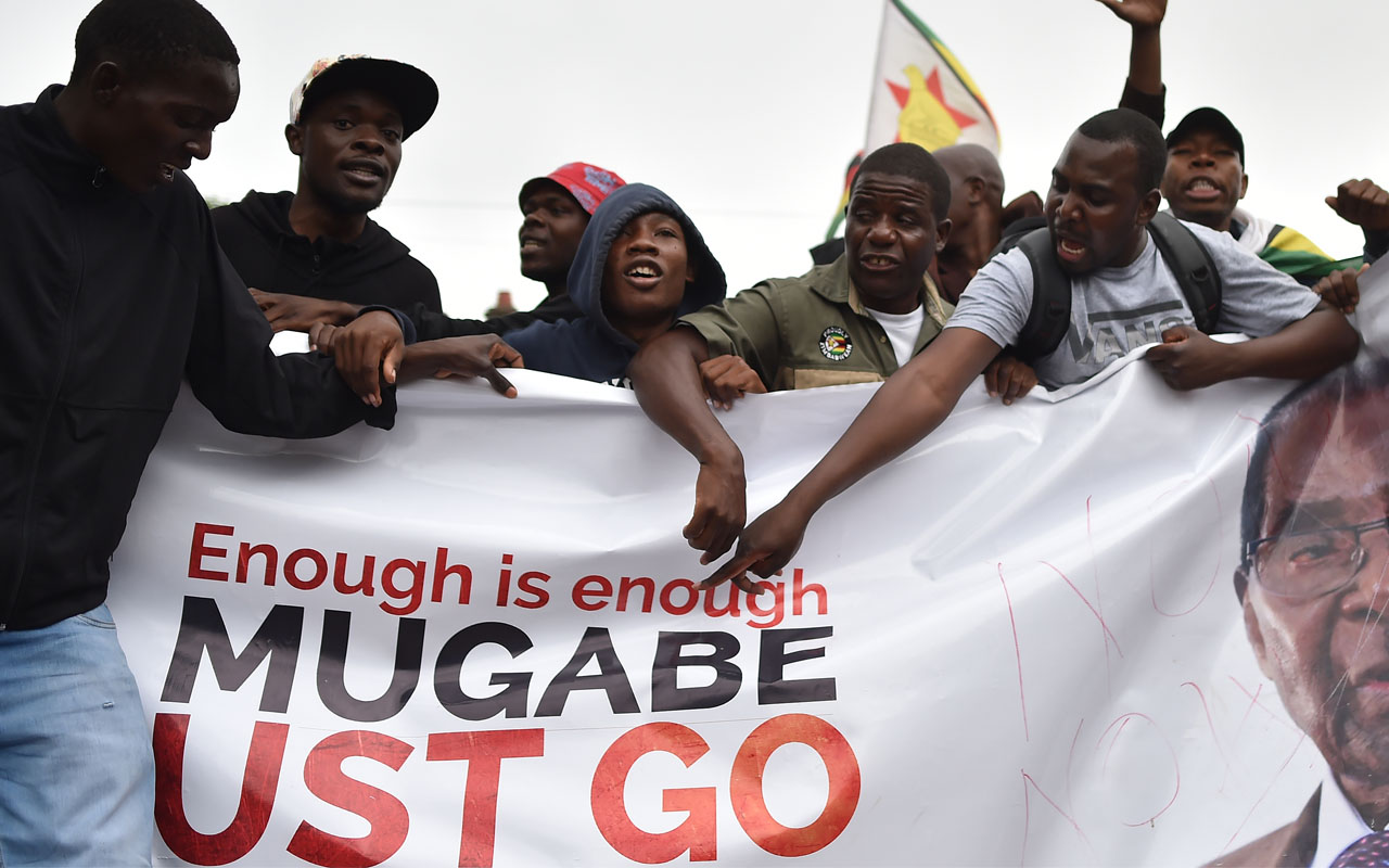 ZIMBABWE-POLITICS-DEMO