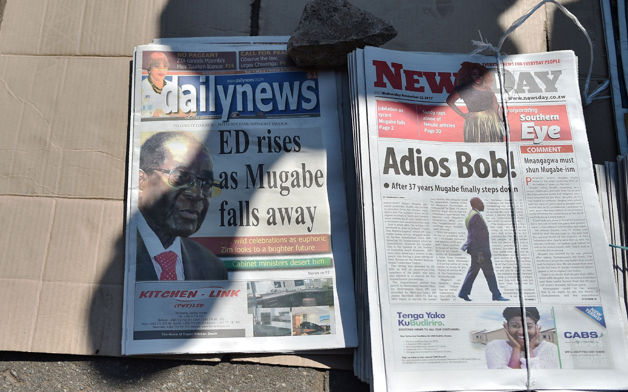 ZIMBABWE-POLITICS-RESIGNATION