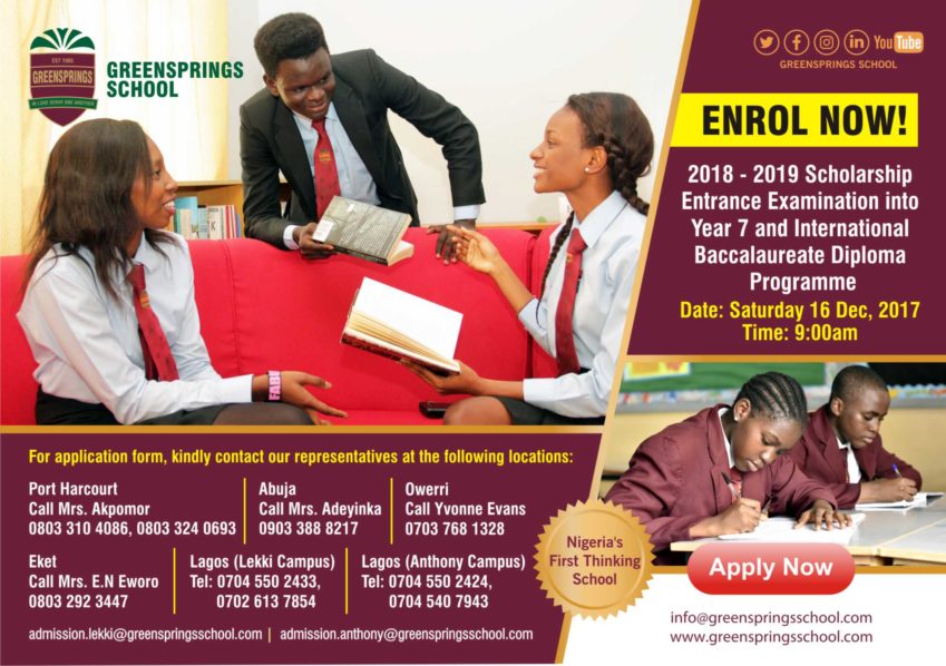 scholarship examination 2018 pop up