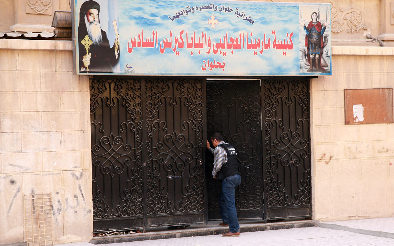 EGYPT-UNREST-CHURCH-ATTACK