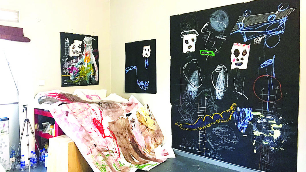 Four artists in residency