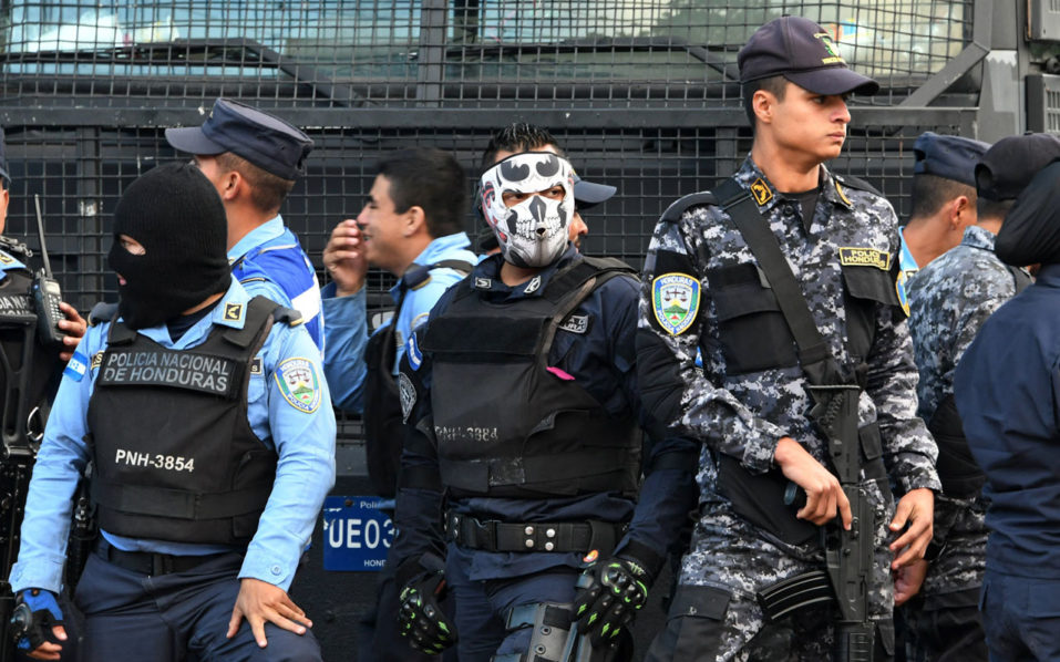 HONDURAS-ELECTION-AFTERMATH-CURFEW