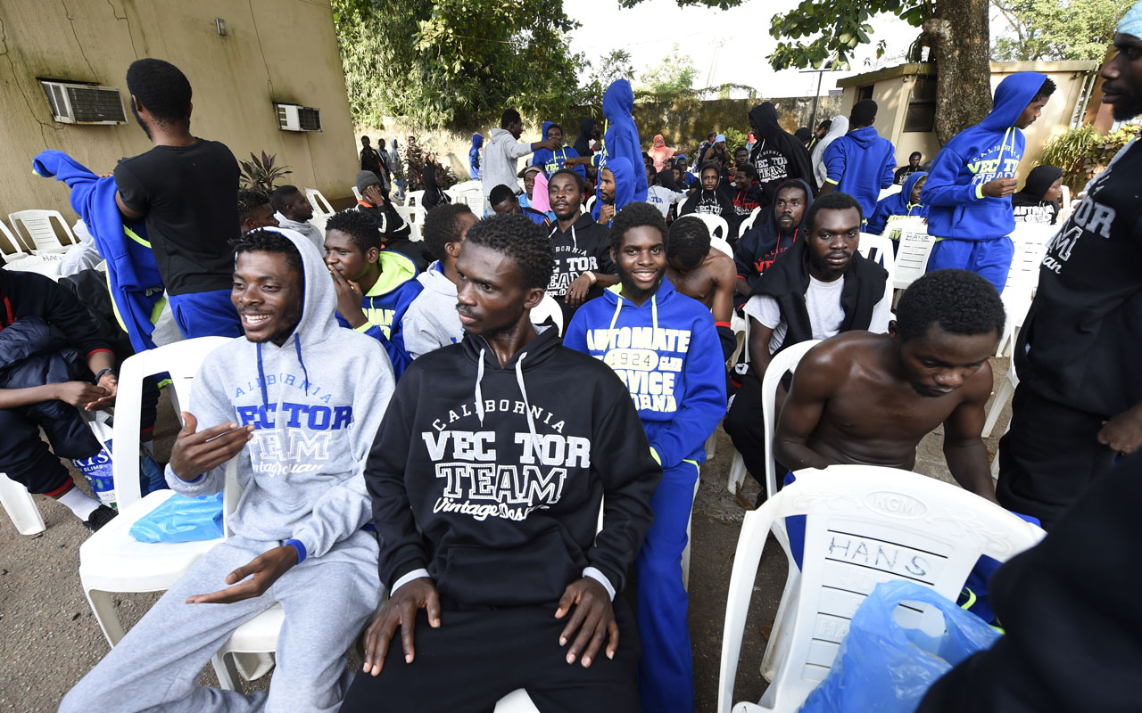 NIGERIA-LIBYA-MIGRANTS