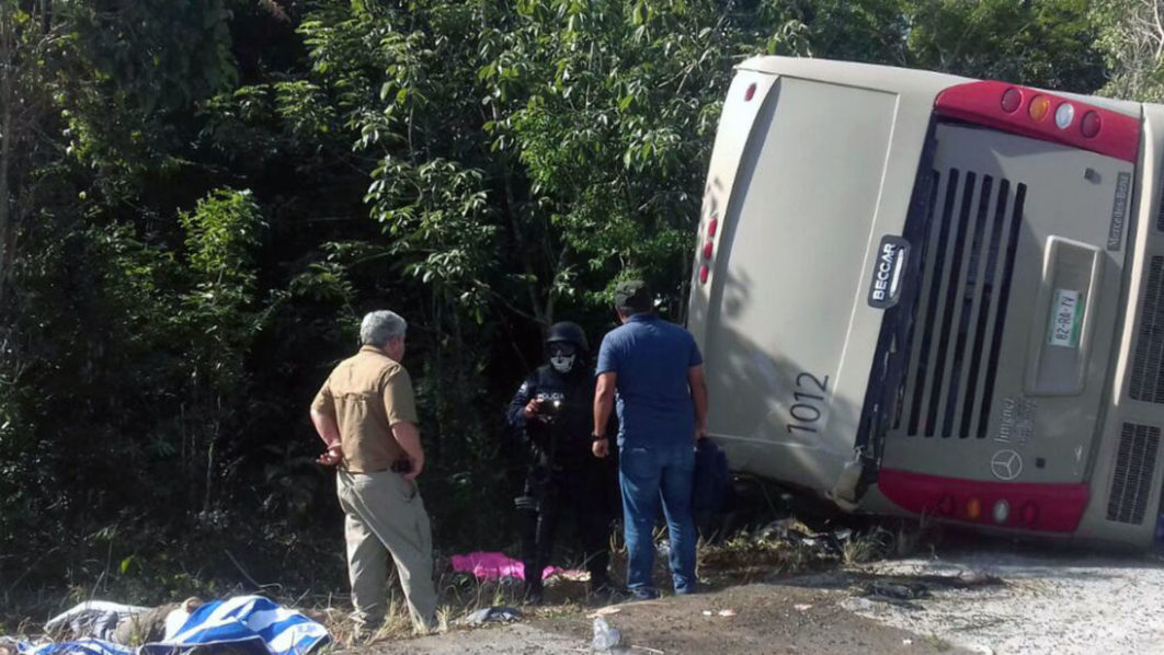 MEXICO-ACCIDENT-TOURISTS