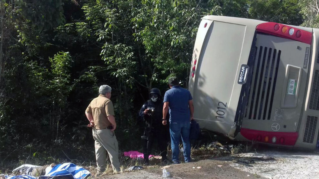 MEXICO-ACCIDENT-TOURISTS