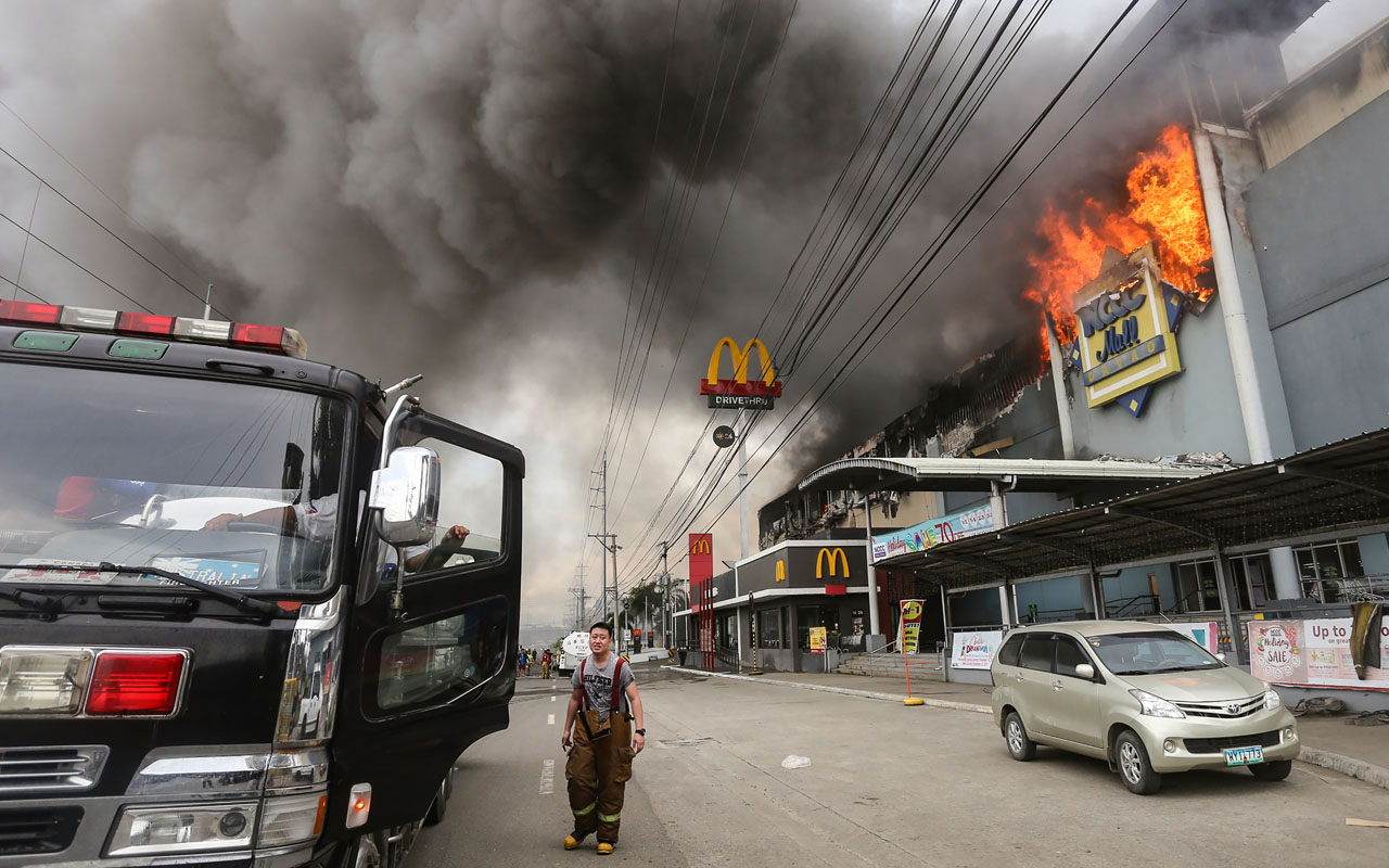 PHILIPPINES-FIRE