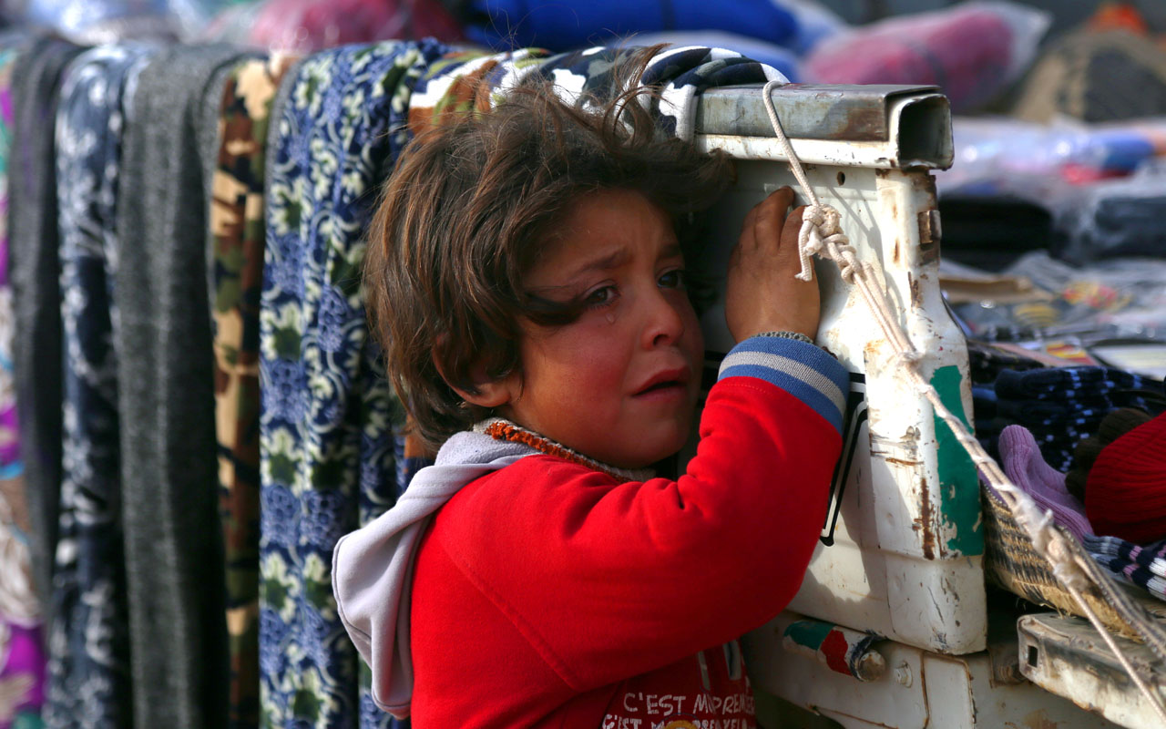 SYRIA-CONFLICT-HEALTH-WEATHER-DISPLACED
