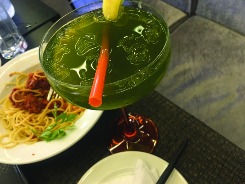 Wonder Woman mocktail