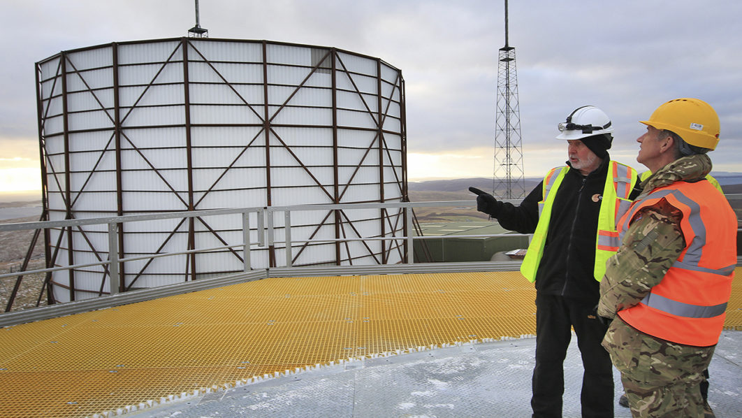 BRITAIN-RUSSIA-DEFENCE-RADAR-CONSTRUCTION