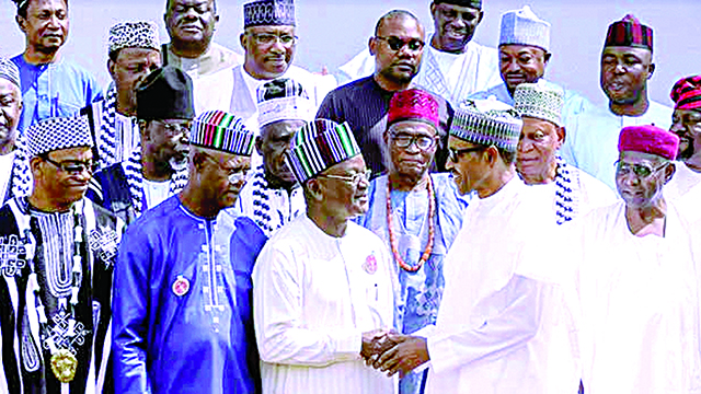 Benue leaders pix