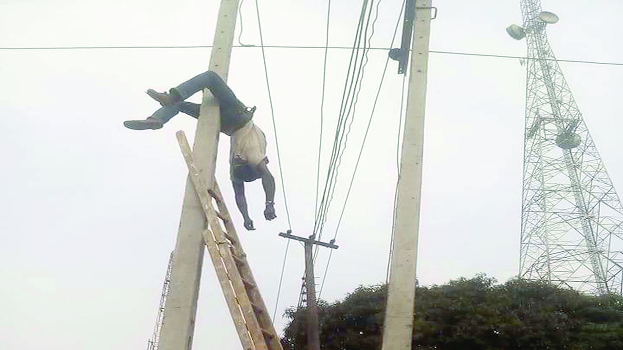 Electrocuted