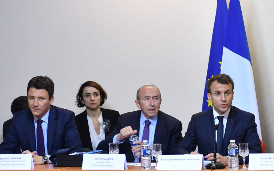 FRANCE-BRITAIN-MIGRANTS-CALAIS-MACRON