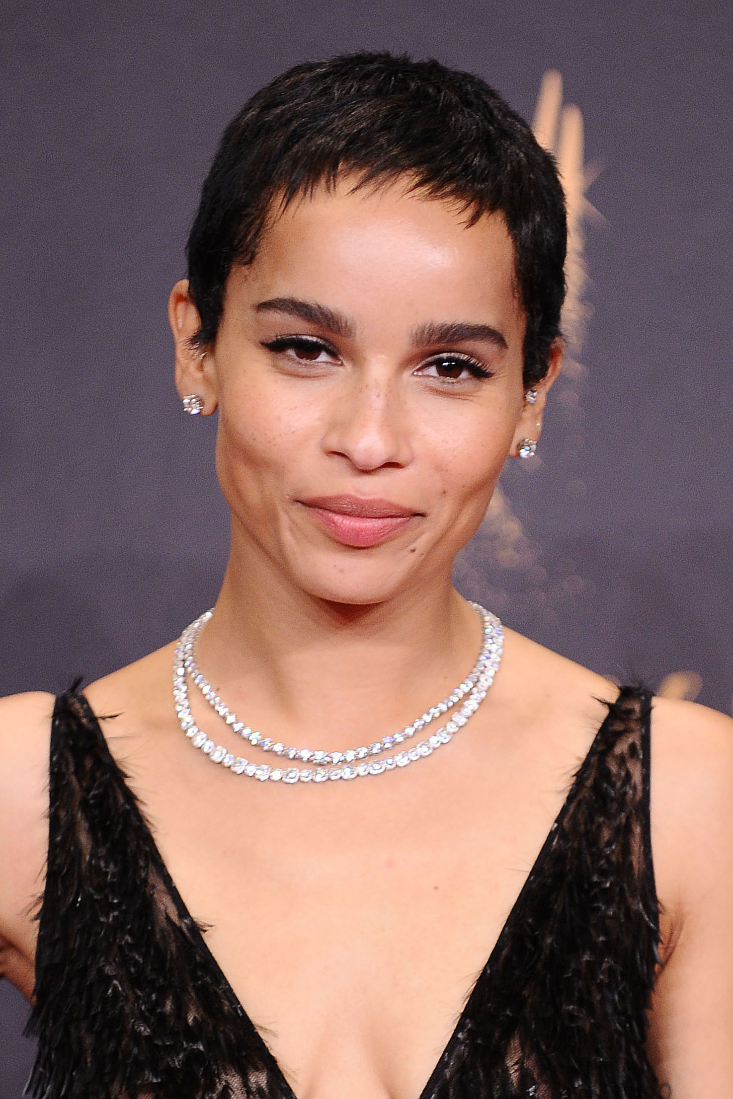 Zoe Kravitz in an elegant accessory. Photo Credit: Jason LaVeris/FilmMagic